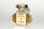 Photo © Les-parfums.info le site Millot - Crepe de chine - Etiquette doré bouchon doré 1.6 floz Hauteur 4 cm