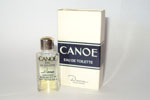 Photo © Les-parfums.info le site Dana - Canoé - EAu de toilette 2.7 ml bouchon doré