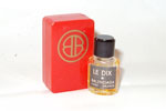 Photo © Les-parfums.info le site Balenciaga - Le Dix - 1/28 fl oz bouchon noir bakelite hauteur 2.8 cm