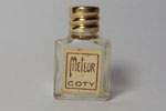 Photo © Les-parfums.info le site Coty - Méteor - Hauteur  2.7 cm bouchon métal