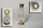 Photo © Les-parfums.info le site Révillon - Detchema - Hauteur 5.9 cm vide Base et bouchon en métal