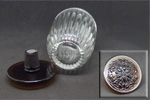 Photo © Les-parfums.info le site Valoy - ?? ( je recherche ) - Flacon du parfum Hauteur 9.8 cm bouchon émerisé