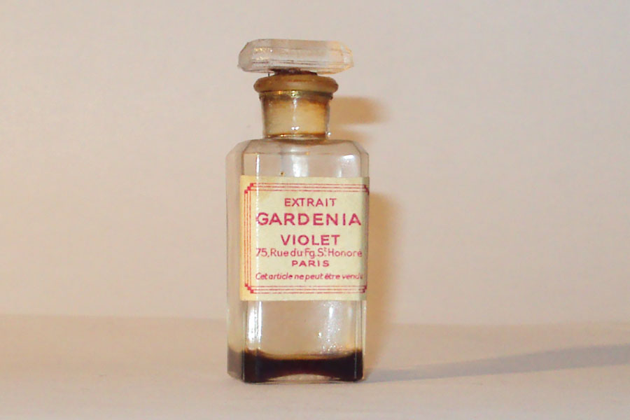 Miniature Gardenia de Violet Testeur extrait  
