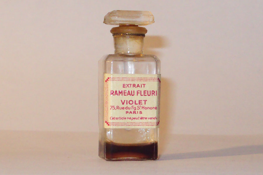 Miniature Rameau Fleuri de Violet Testeur extrait  