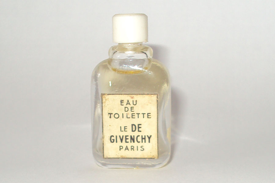 Miniature Le De de Givenchy Etiquette blanche 