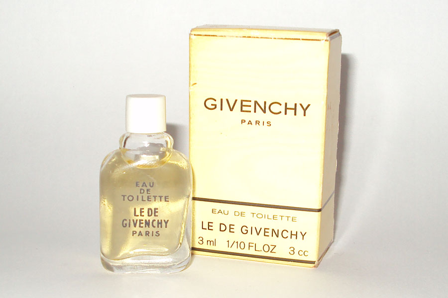 Miniature Le De de Givenchy 3 cc Eau de toilette 90 ° 