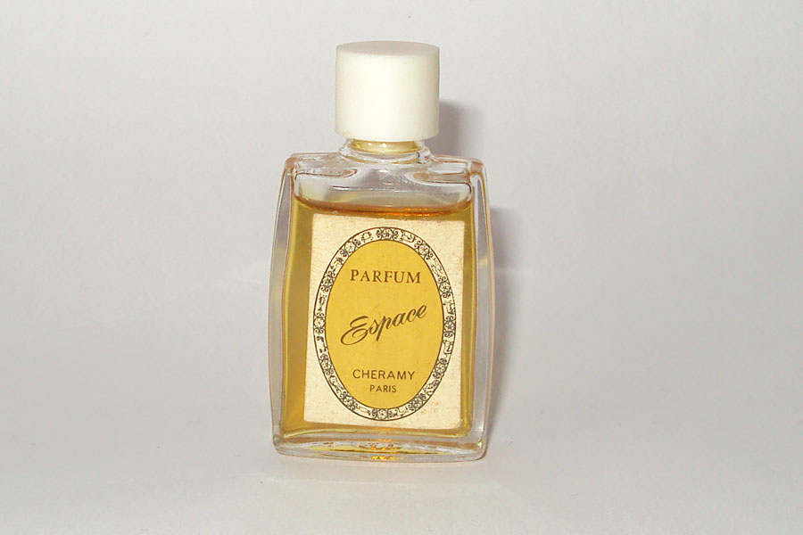 Miniature Espace de Cheramy Parfum Hauteur 4.7 cm etiquette rectangulaire 