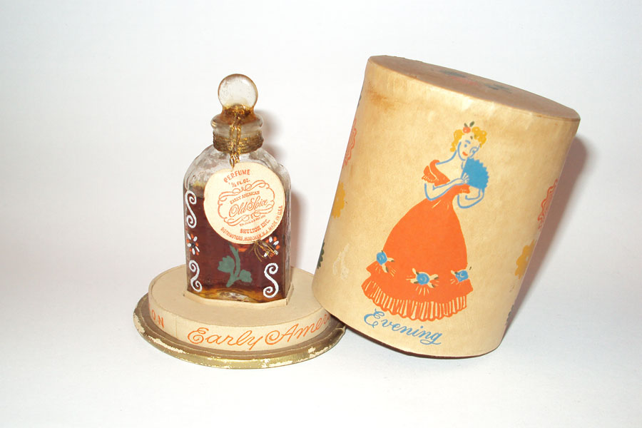 Flacon American Old Spice de Shulton 1/4 fl oz perfume bouchon emeri Hauteur 6 cm 