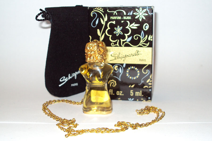 Miniature Shocking You de Schiaparelli Parfum Bijou Pendentif 2 eme version 5 ml  