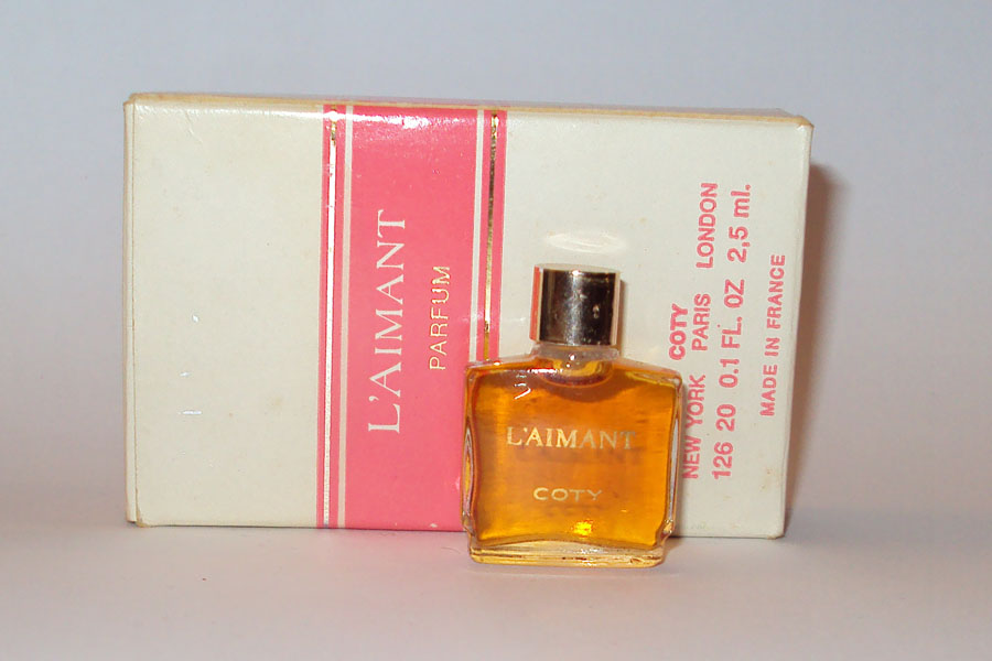 Miniature L'Aimant de Coty Parfum 2.5 ml  