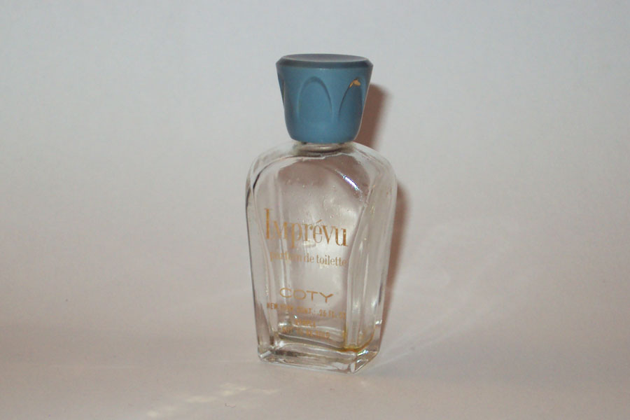 Miniature Imprevu de Coty Parfum de toilette 0.25 fl oz usa hauteur 6 cm 