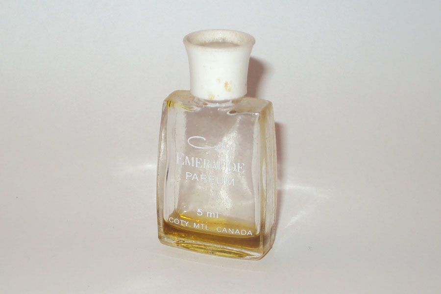 Miniature Emeraude de Coty Parfum 5 ml canade 