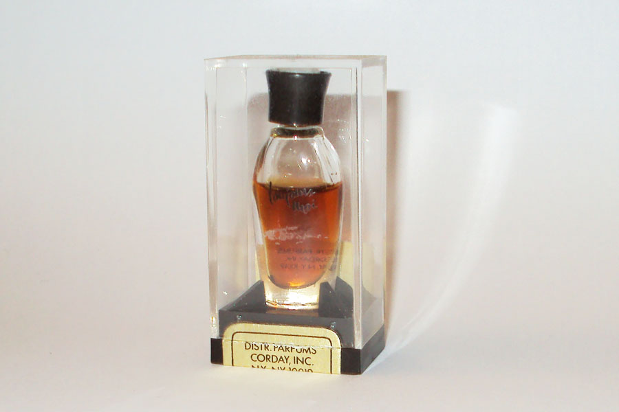 Miniature Toujours Moi de Corday Eau de parfum 2 cc dans une boite plexi 
