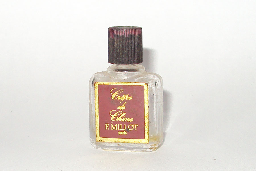 Miniature Crepe de chine de Millot bout carré hauteur 3.5 cm 