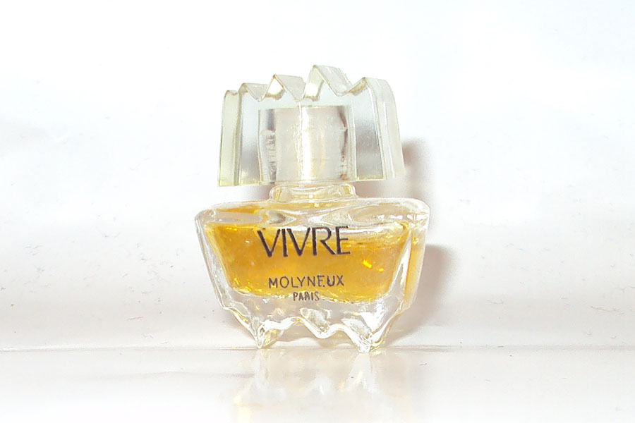 Miniature Vivre de Molyneux Parfum Hauteur 3.4 cm 