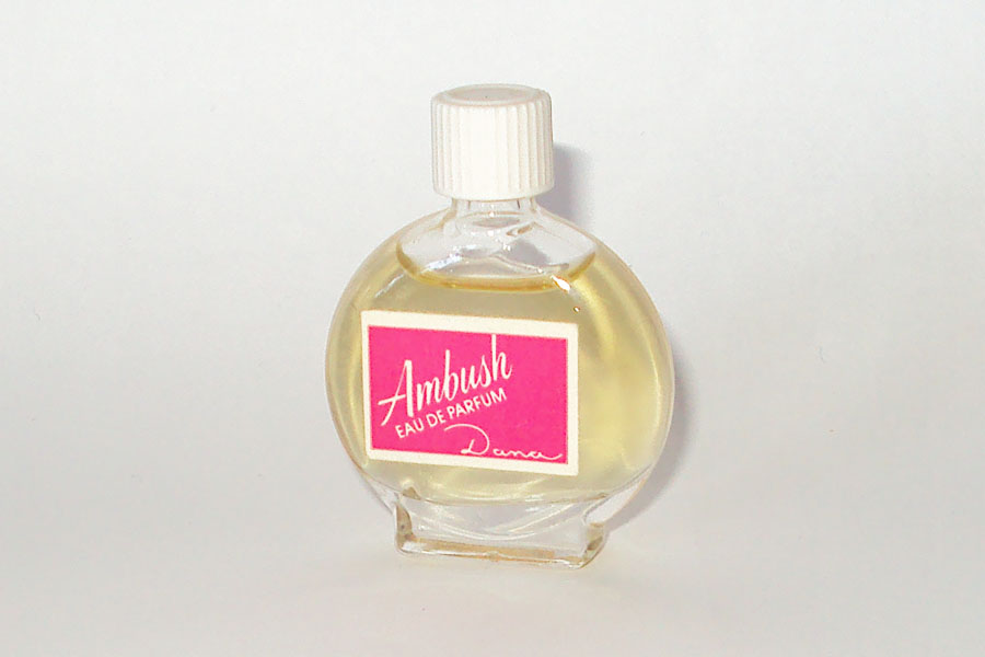 Miniature Ambush de Dana Eau de parfum New york 3 ml bout ronde 