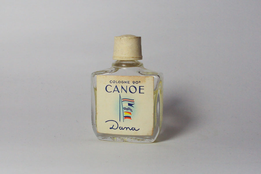 Miniature Canoé de Dana Cologne 90 ° bouchon caoutchouc 