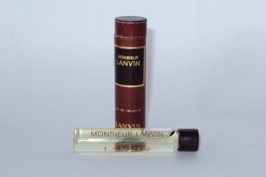 Miniature Monsieur Lanvin de Lanvin Tube dans un tube carton  