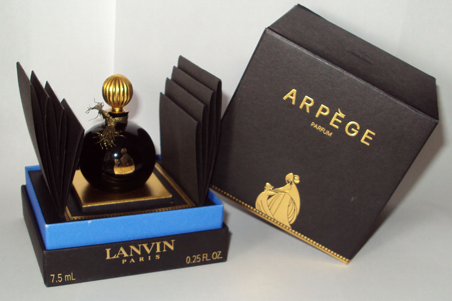 Flacon Arpège de Lanvin Flacon boulle parfum  7.5 ml  