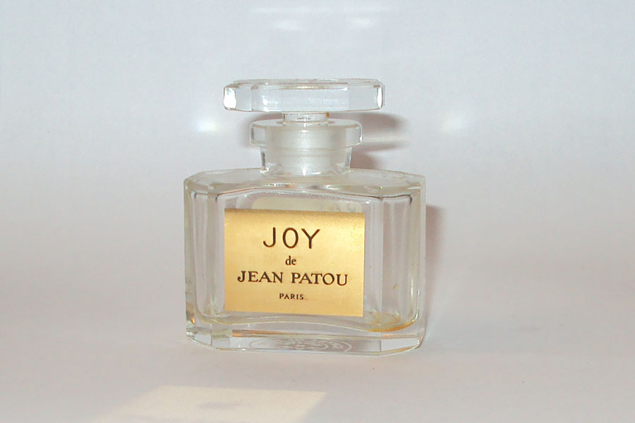 Flacon Joy de Patou Flacon e cristal bouchon en verre Hauteur 4.9 cm 