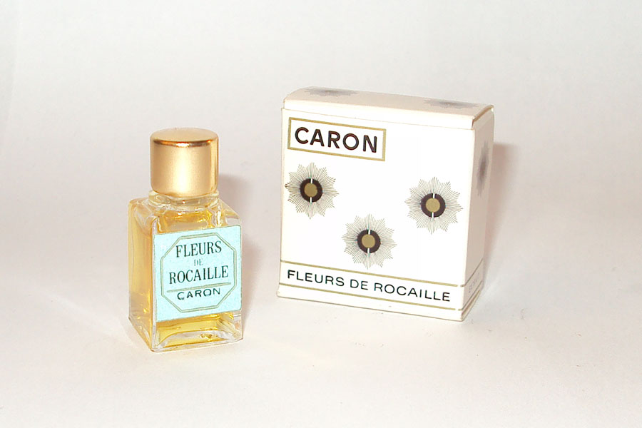 Miniature Fleurs de Rocaille de Caron Extrait Hauteur 3.4 cm 