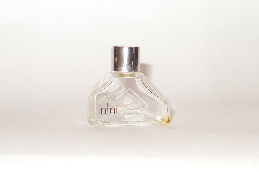 Miniature Infini de Caron Bouchon Argent avec serigraphie Hauteur 2.7 cm 