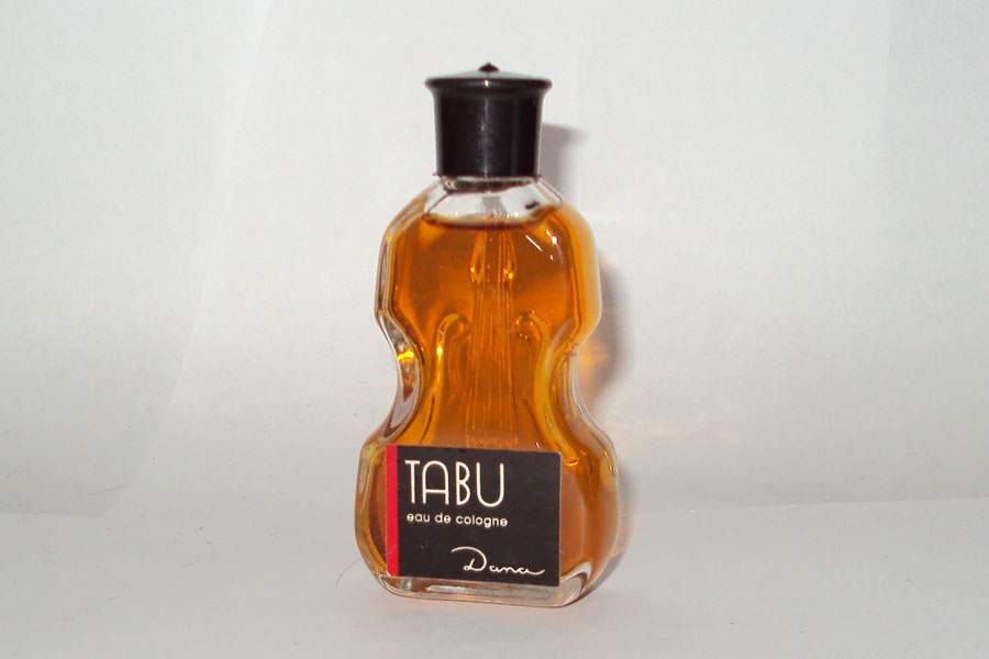 Miniature Tabu de Dana mini en forme de violon  Mod USA  eau de cologne15 ml 