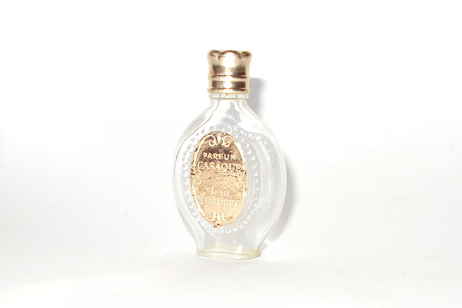 Miniature Casaque de Albret Jean Parfum étiquette Hauteur 5.1 cm  