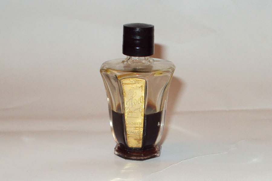 Miniature Aveu de Roger et Gallet Hauteur 6 cm bouchon bakelite 