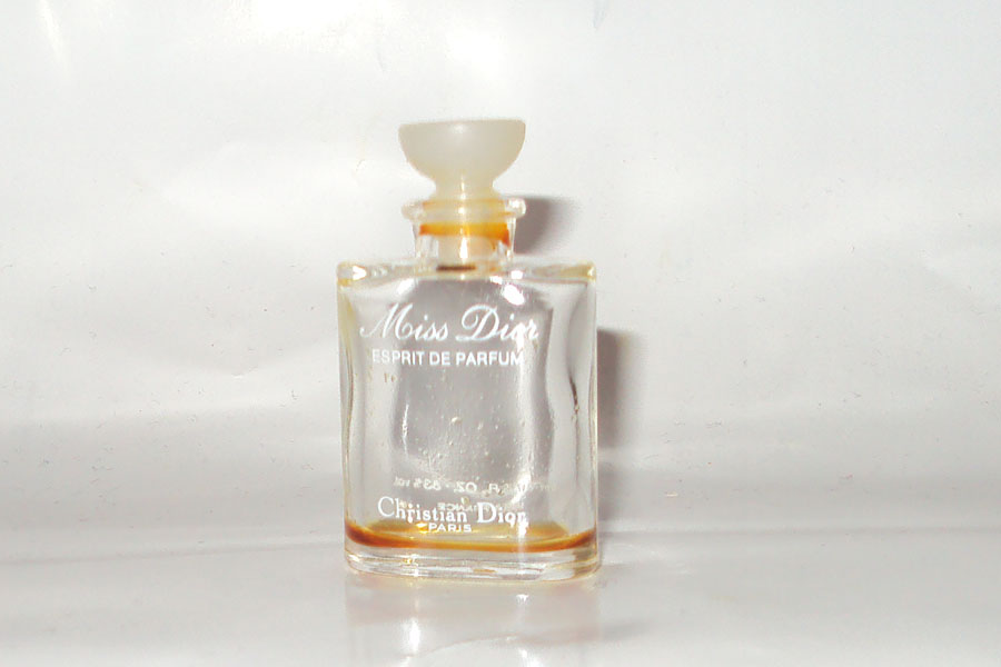 Miniature Miss Dior de Dior Esprit de parfum bouchon plastique opaque 5 ml  