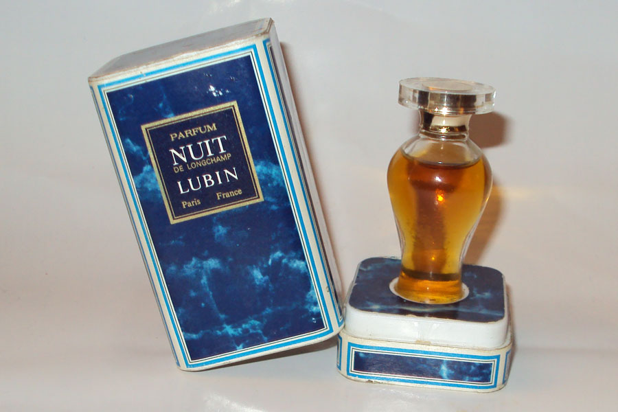 Flacon Nuit de Longchamp de Lubin Flacon du parfum 1/4 fl oz hauteur 5.8 cm 