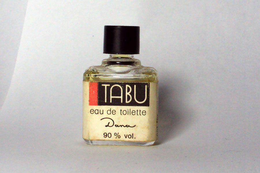 Miniature Tabu de Dana Eau de toilette 90 % vol hauteur 3.3 cm 