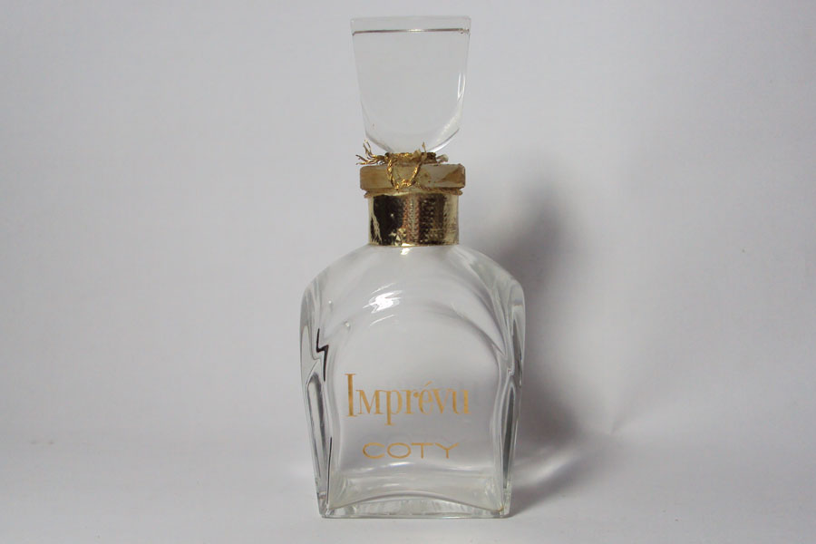 Flacon Imprévu de Coty Factice Flacon du parfum Hauteur 8.8 cm  