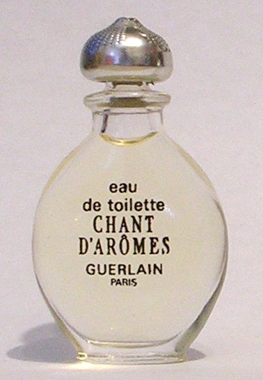 miniature Chant D'Arômes de Guerlain goutte G2 bouchon plastique 