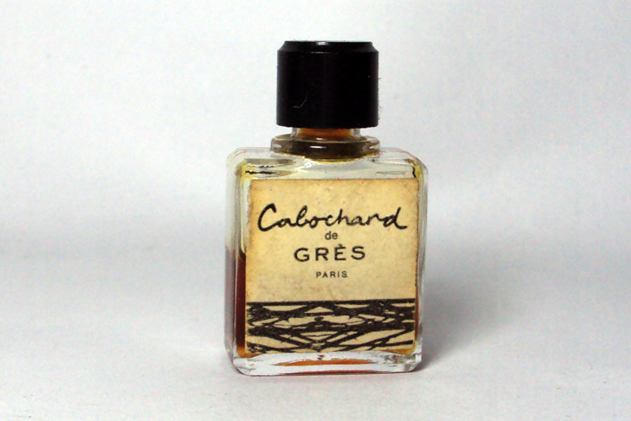 Miniature Cabochard de Grès Bouchon bakélite noire hauteur 3.3 cm 