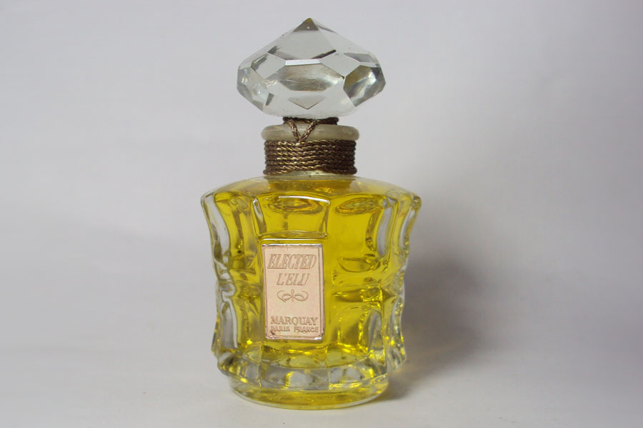 Flacon L'Elu Elected de Marquay Flacon du parfum Hauteur 8.5 cm scéllé  