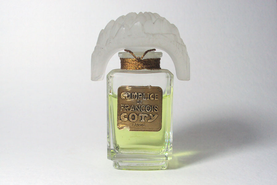 Flacon Complice de Coty Flacon du parfum Hauteur 8.7 cm environ 