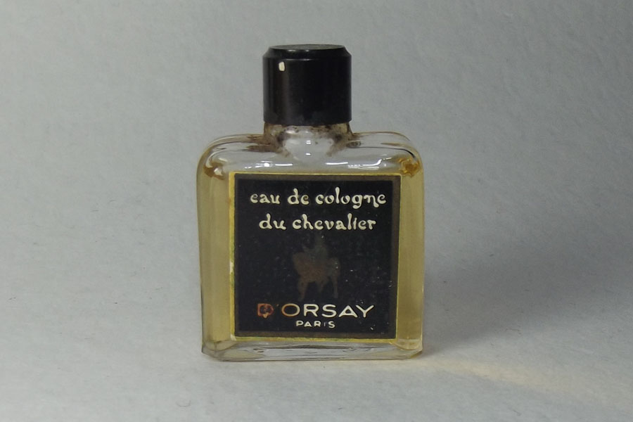 Miniature Eau de cologne du Chevalier de D'Orsay Hauteur 3.6 cm plein 