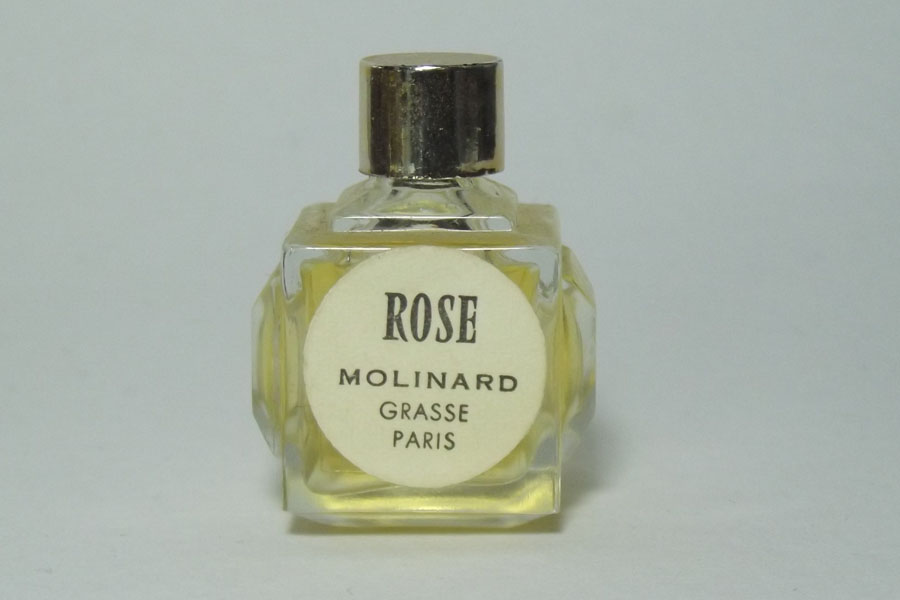 Miniature Rose de Molinard Hauteur 3.1 cm bouchon plastique  