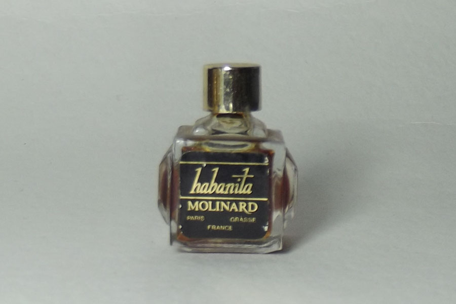 Miniature Habanita de Molinard Hauteur 3.1 cm bouchon plastique  