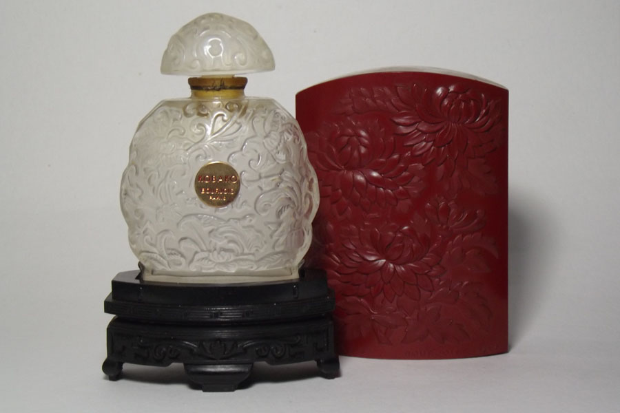Flacon Kobako de Bourjois Flacon du parfum hauteur 8 cm bouchon en verre émerisé 